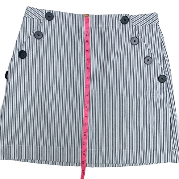 Bi-Stretch Sailor Mini Skirt - Picture 6 of 7